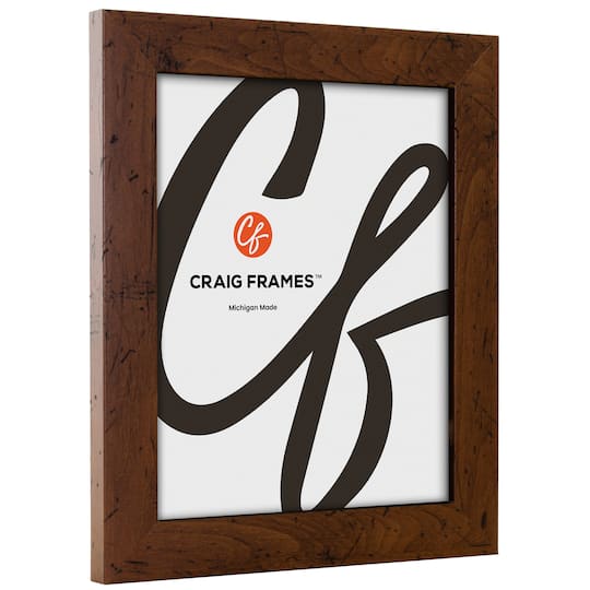 Craig Frames Bauhaus 125 Dark Walnut Picture Frame